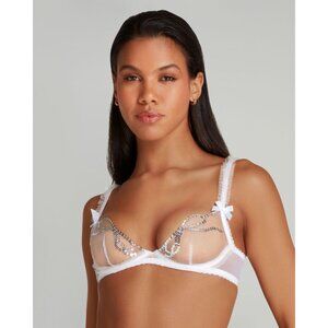 Agent Provocateur Melle White Bra 32C New